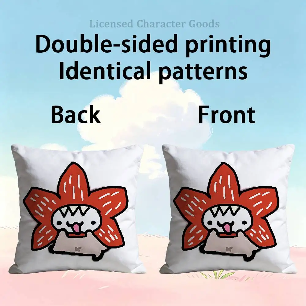 D-Demo-G-gorgonES Print Cushion Cover Aesthetic Bedroom Decor 30x30 65x65 40x40 45x45 50x50 cm