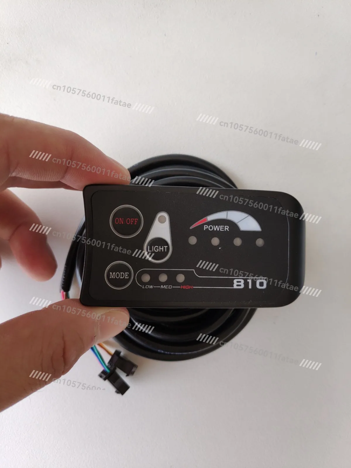 Electric Bicycle Instrument S810 Speed Regulator Switch Lithium Tram Instrument Accessories 36V48V