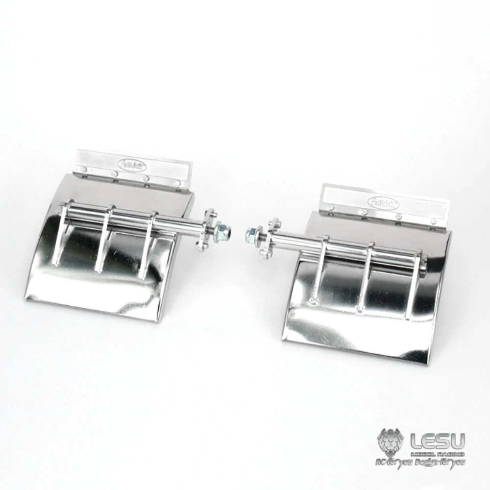 

LESU Stainless Steel Mudguard Metal Fender For Tamiya King Hauler Globe Liner 1/14 Rc Tractor Truck Diy Accessories Model Parts