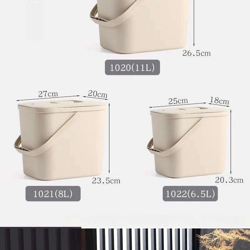 GIANXI Tea Bucket Tea Residue Waste Filter Bucket Tea Ceremony Supplies Household Tea Table Trash Can Tea Set Accessories