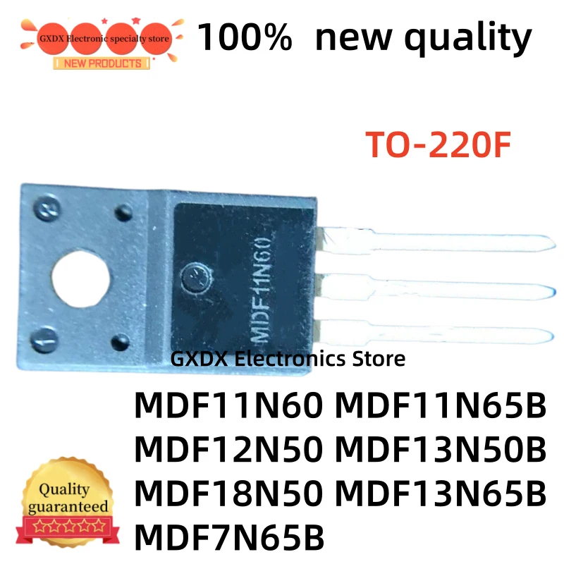 10-20-30 piezas nuevas MDF13N50B MDF13N50 MDF18N50 MDF13N65B MDF13N65 MDF11N60 MDF11N60TH MDF11N65B MDF11N65 MDF12N50 12N50 TO-220F