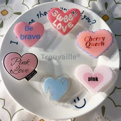 Trouvaille Phone Grip Tok Love Heart Cellphone Stand Holder Expand Finger Ring for iPhone Accessories Tablet Kickstand Griptok
