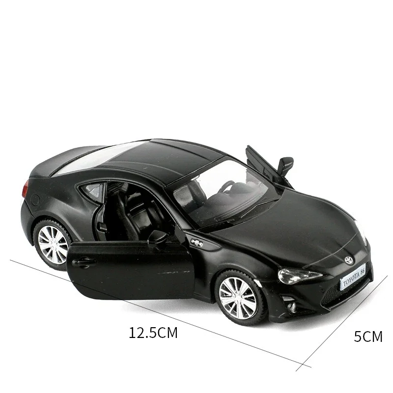 1:36 TOYOTA GT 86 Scion FR-S Speelgoedautomodel RMZ CiTY Diecast Metaal Voertuig Miniatuur Pull Back Collection Cadeau voor kinderen Jongens