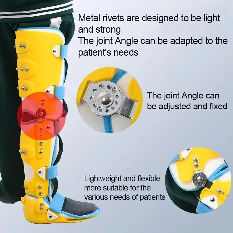 

Adjustable Kids Knee Ankle Foot Orthosis-AFO Rehabilitation Equipment Fixed Brace Orthopedic Instrument Fracture Support