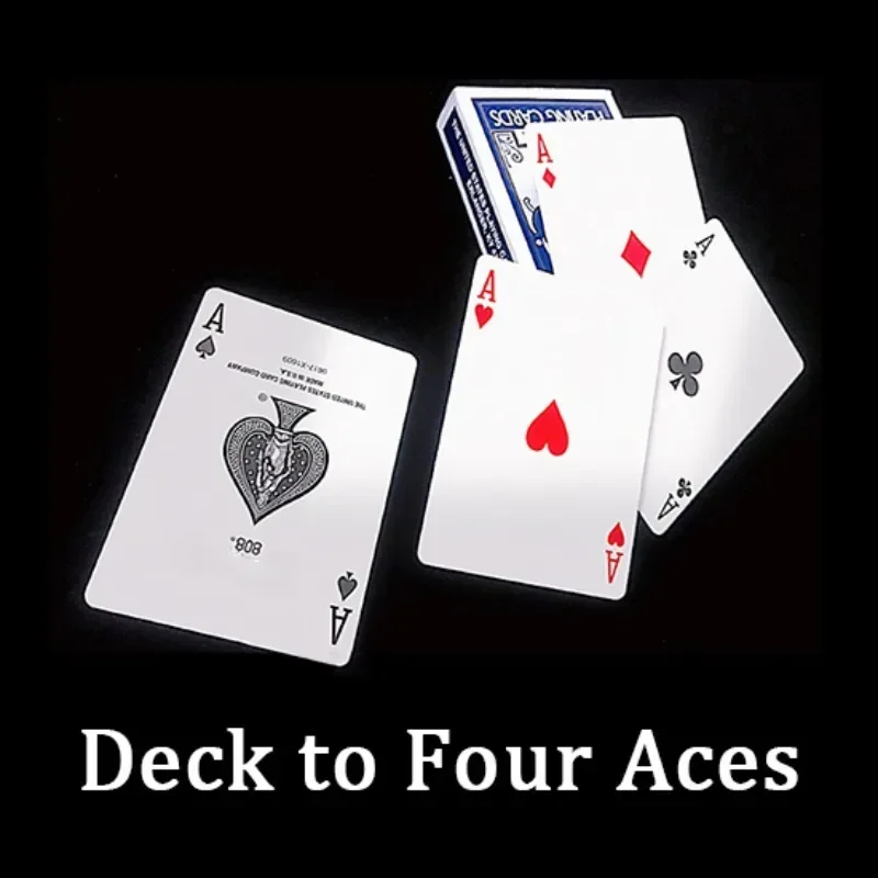 

Deck to Four Aces by J.C Magic Card Magic Trick Close up Magia Magie Magica Magicians Prop Accessory Illusion Gimmick Tutorial