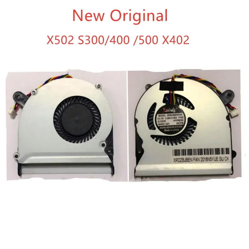 New Original Computer Fans CPU Cooling Fan For ASUS VivoBook X502 C S500 CA S400 E X402C X402E F402C S300C Computers Processor C