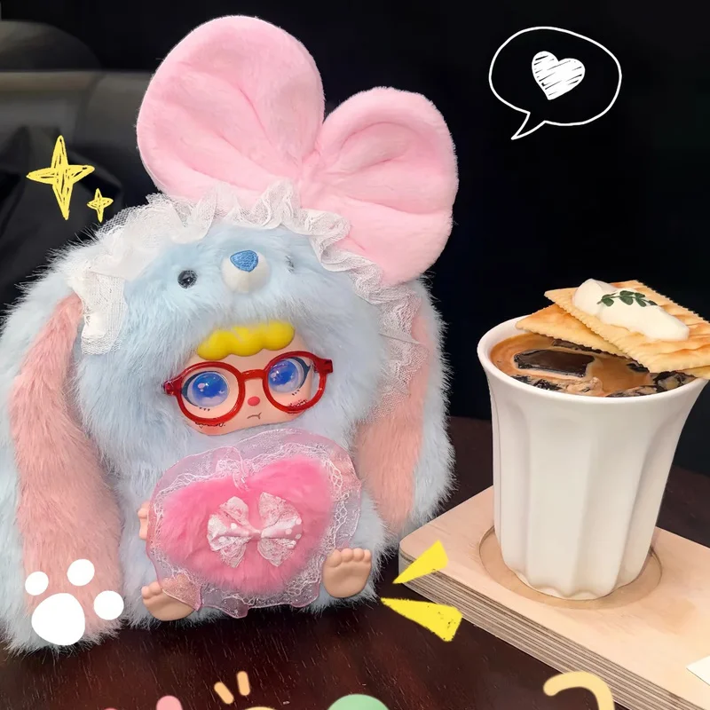 ベイビー スリー ホット ビニール ブラインドボックス ケビドウ 小さなウサギ トレンディ プレイ ペンダント キュート シリーズ コレクタブル ガールズ バースデー 新しいキーホルダー ギフト