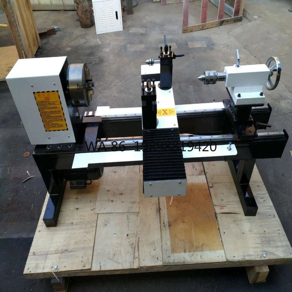Manual Lathe for Pool Cue Repairing Turning Drilling and Threading Professional Multifunction Mini Wood