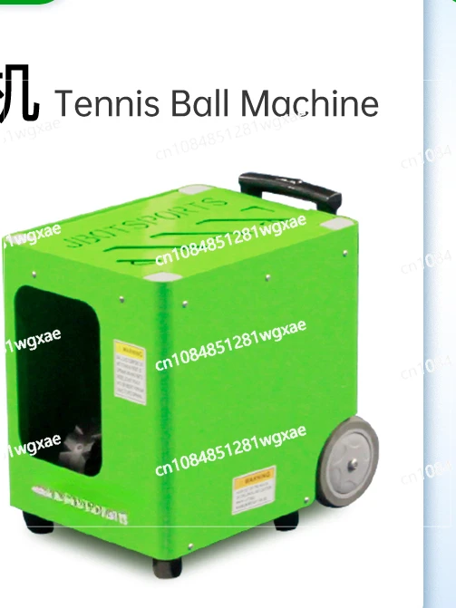 Tennis Serve Trainer, Left and Right Serve, High-pressure Interception Portable Model with Built-in Steering