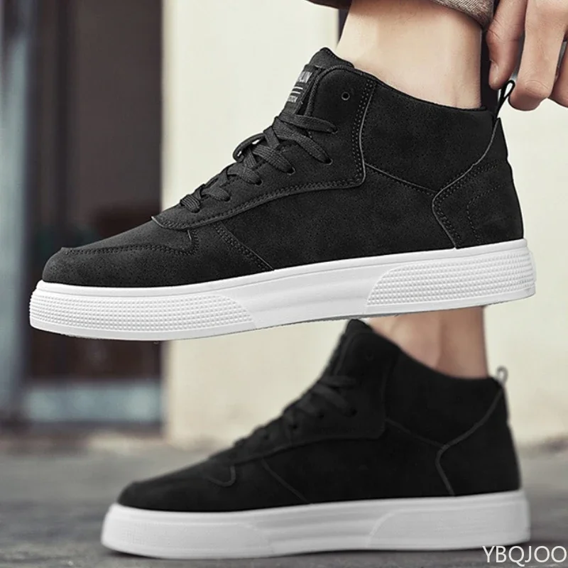 Minimalistische Herren-Plateauschuhe Modische Vielseitige Herren-Sneaker Lässige Bequeme Sportschuhe – Detail 8