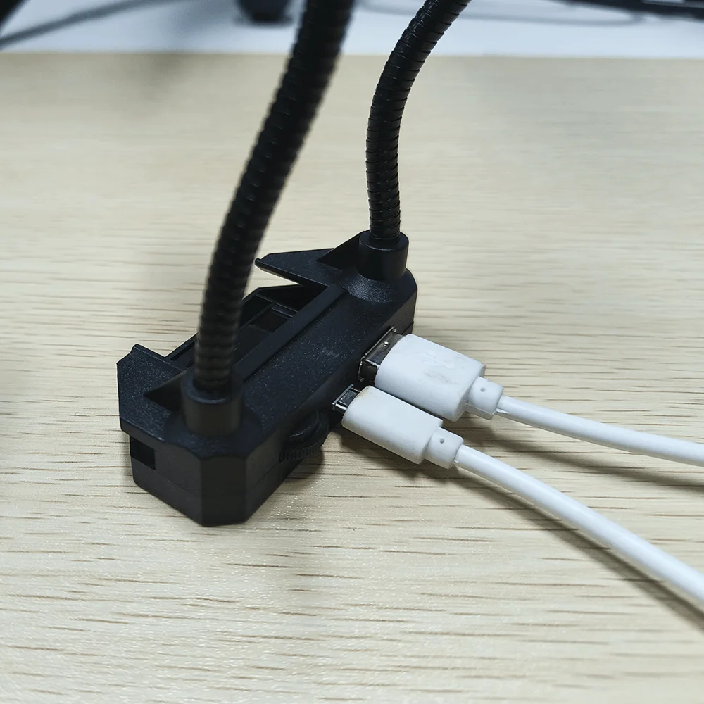 USB 56, verstellbares Mikroskop, LED-Ringlicht für Trinokular-Stereomikroskop, Digitalkamera, Lupe, Handy, Löten, EU-US – Detail 8