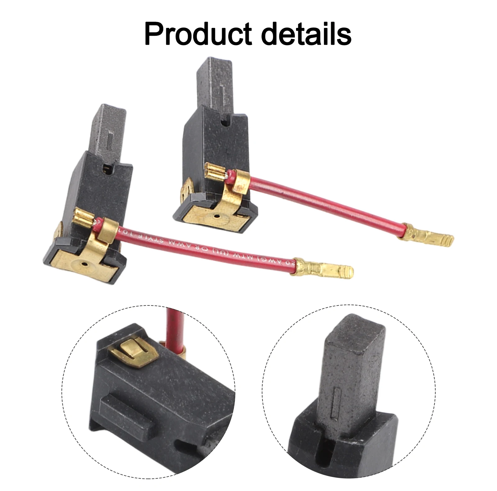 

Использование замены, как запасные части для изображения, металлический держатель угольной щетки DWE6423, шлифовальные машины, неиспользованный предмет, новый карбоновый материал