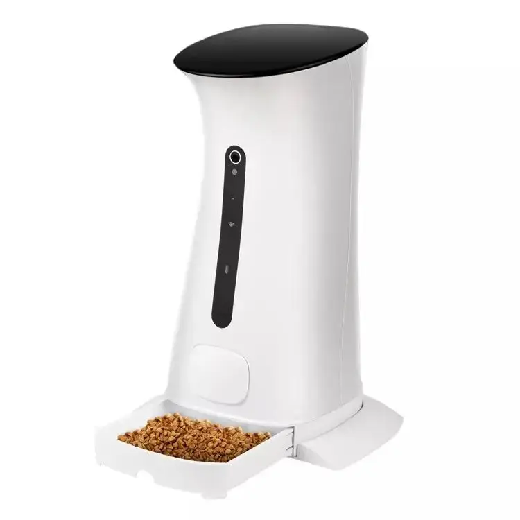 TUYA Wholesale selling high - quality WiFi intelligent timing pet cat and dog distribution feeder can be OEM