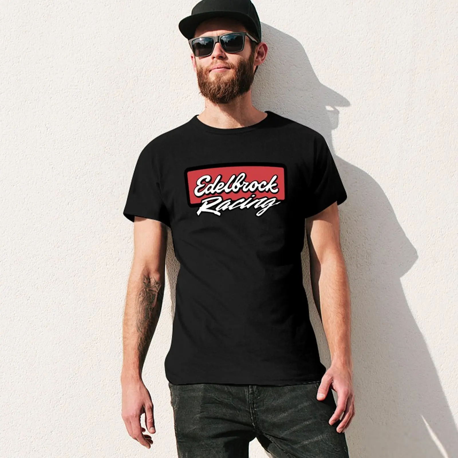 Edelbrock Racing T-Shirt shirts graphic tee Anime t-shirt anime shirts men