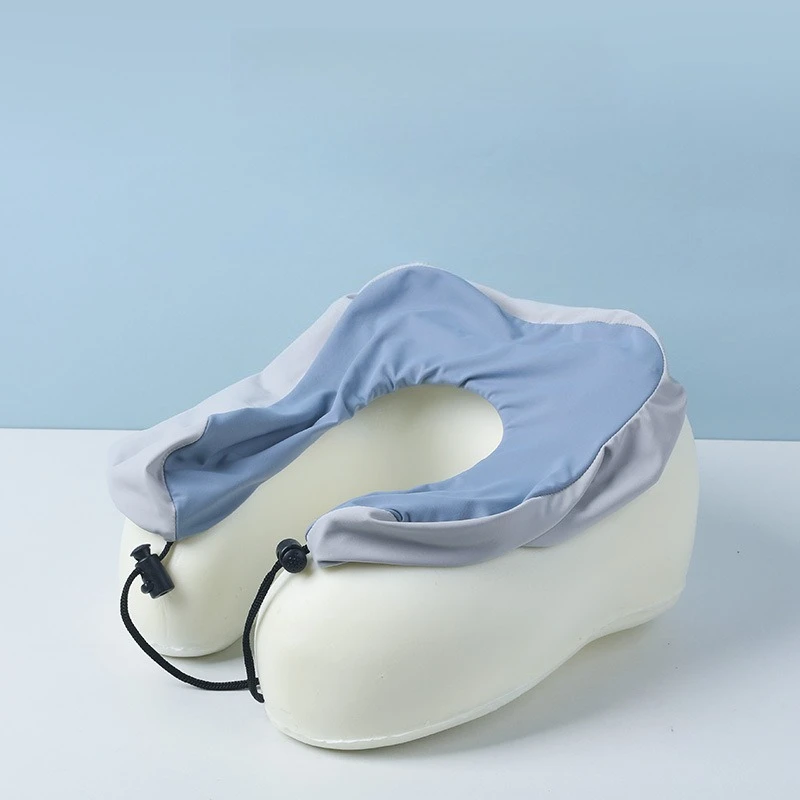 1 قطعة رغوة الذاكرة على شكل حرف U وسادة السفر في الهواء الطلق الترفيه الرقبة وسادة مريحة النوم المعونة وسادة عنق الرحم مع صندوق تخزين #3