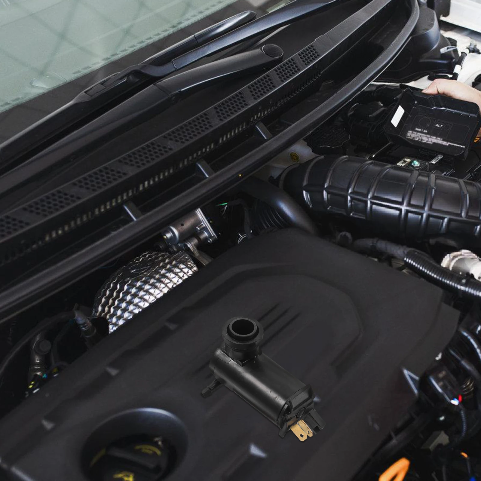 

Spray Windshield Washer Pump 12V Car Van Jet Motor Powerful Cleaning Performance Long Lasting Durability