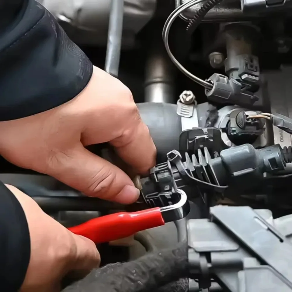Automotive Electrical Terminal Connector Separator Removal Tool Double Headed Wire Breaking Pliers Car Repai Wiring Hand Tools view 2