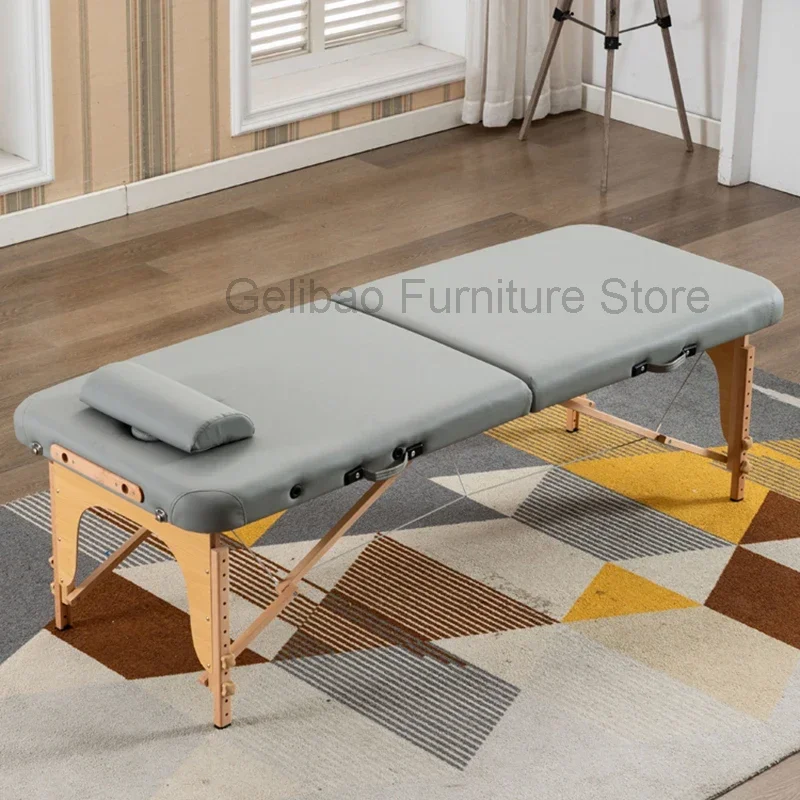 

Tattoo Chair Bed Massage Folding Professional Nail Tables Chiropractic Fold Beauty Pedicure Foot Spa Salon Furniture Aesthetics