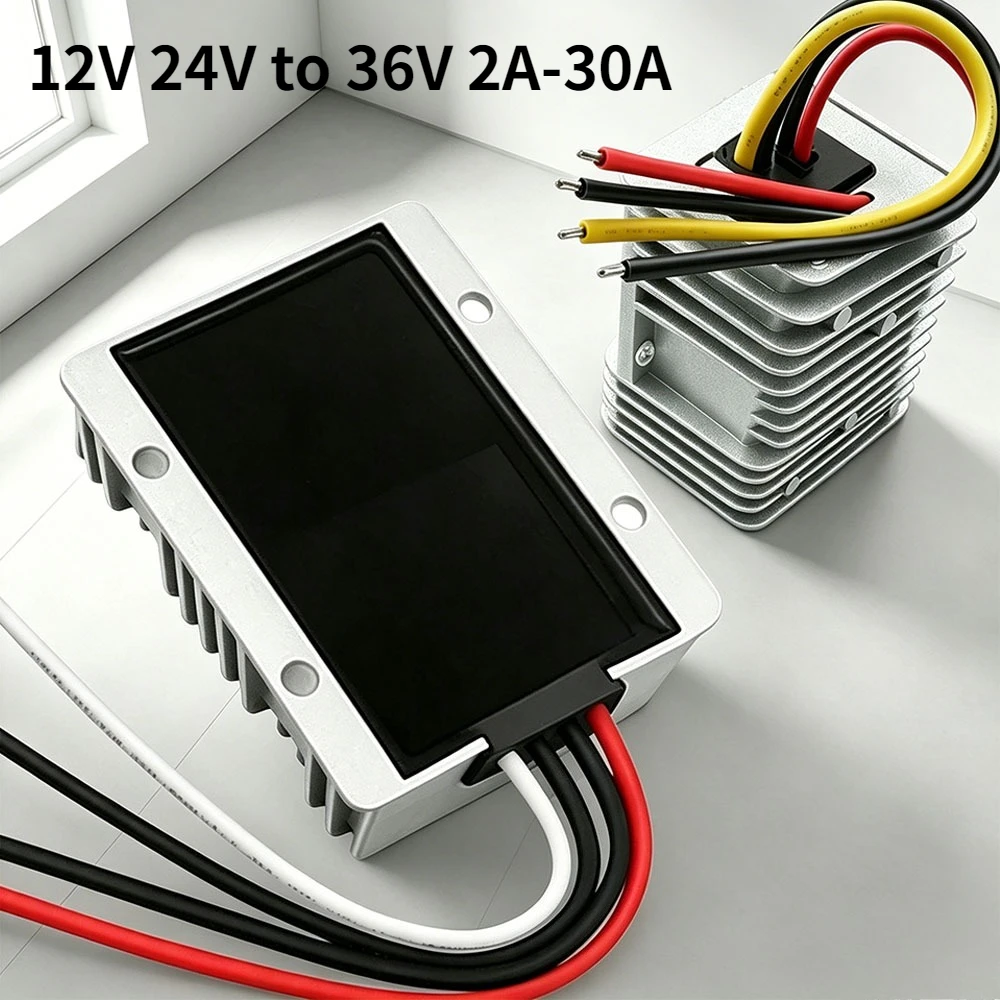 DC 12V 24V Step Up to 36V 2A-30A DC Voltage Regulator Boost Converter Power Converter Module Transformer for Golf Cart Club Car