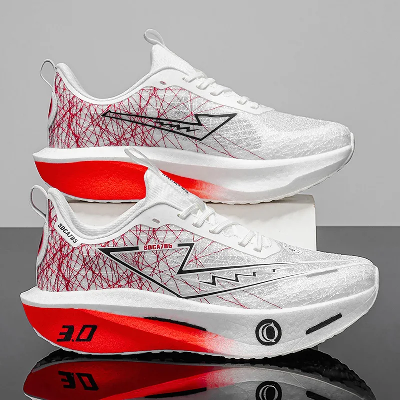 white red