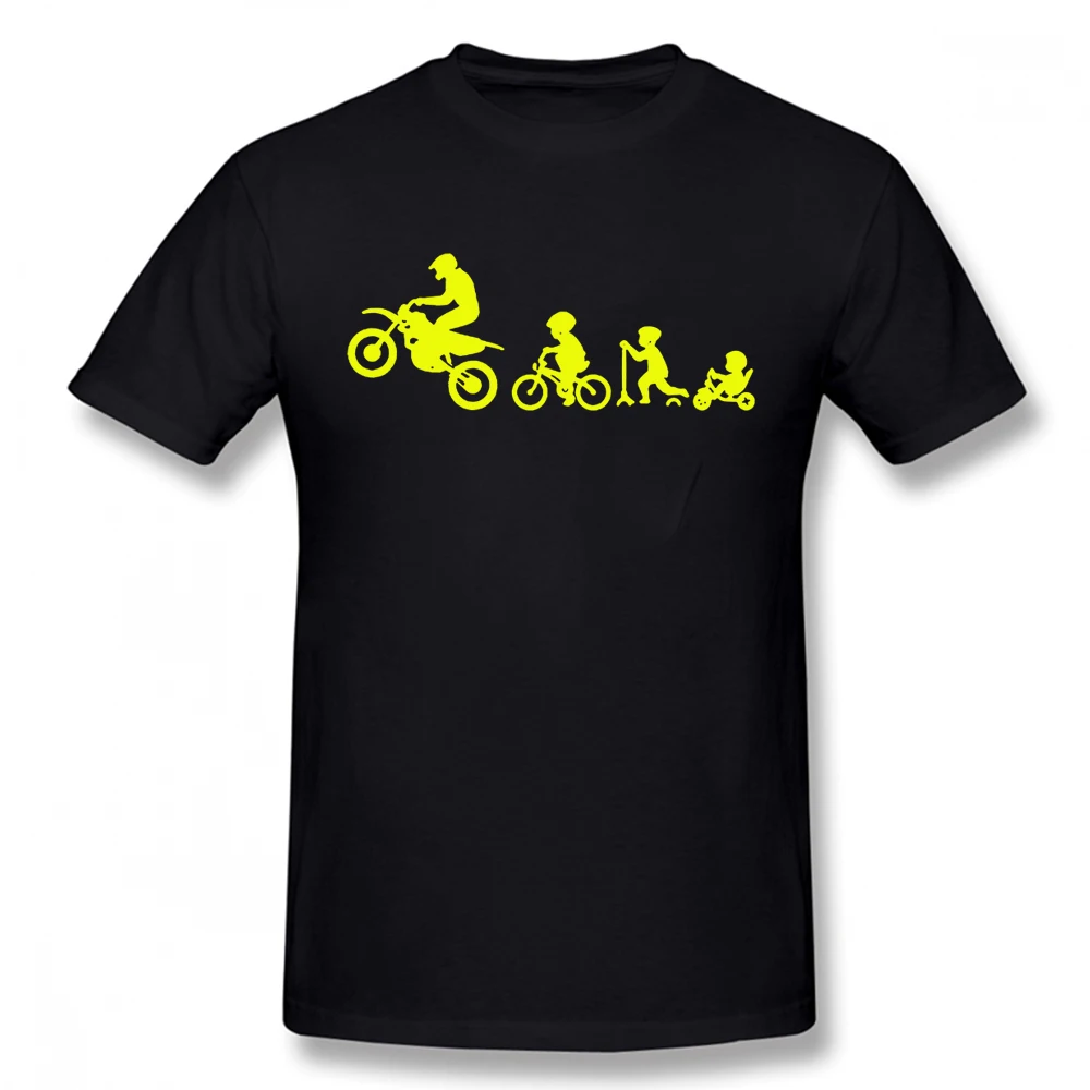 

Evolution Motocross T Shirt Graphic Cotton Streetwear Short Sleeve Birthday Gifts Summer Style Motocycle Motobiker T-shirtF