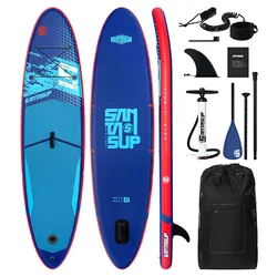 Inflatable Stand Up Paddle Boards, Premium SUP Fishing Board, Non-Slip Accessories, Comfort Deck, Surfing, 10