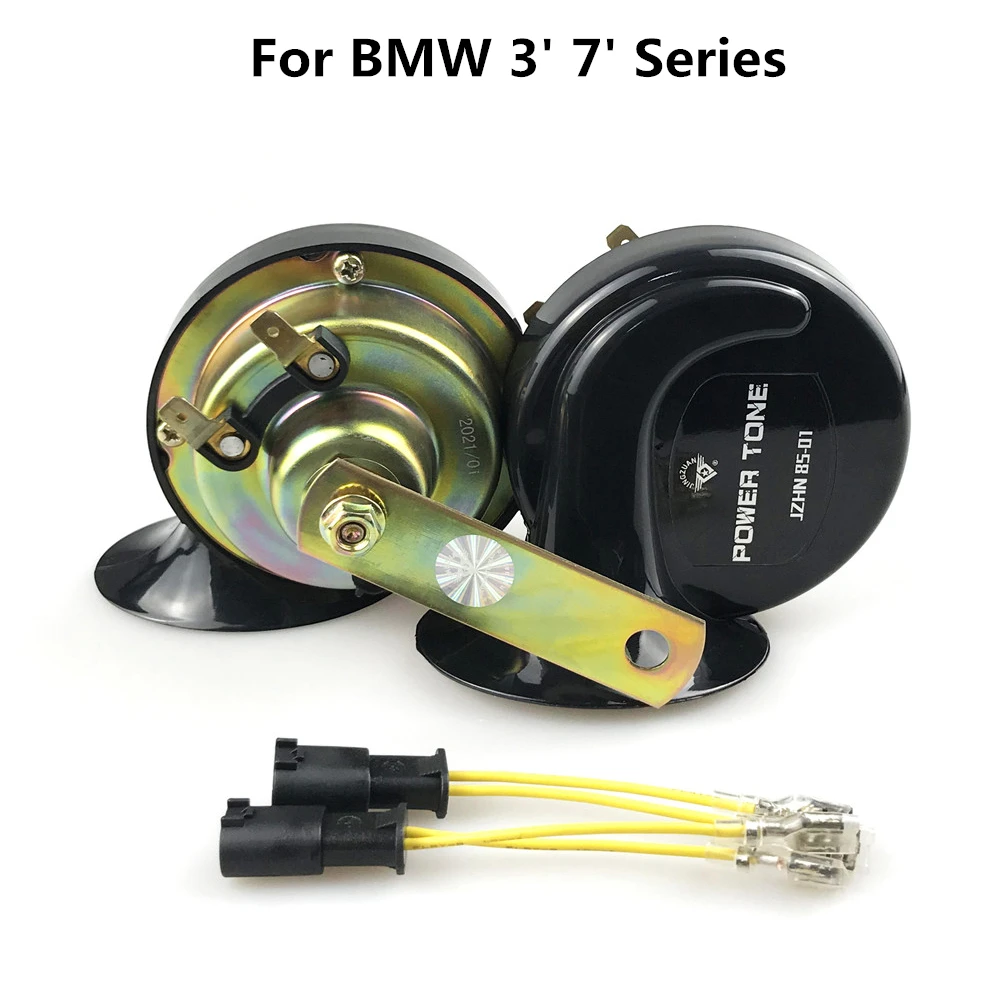 Universele Super Luid Slak Claxon 115DB Voor Vw Ford Bmw 3/5/7 Serie E46 E60 E66 F10 F11 e90 G28 Hyundai Vrachtwagen Motorfiets Atv