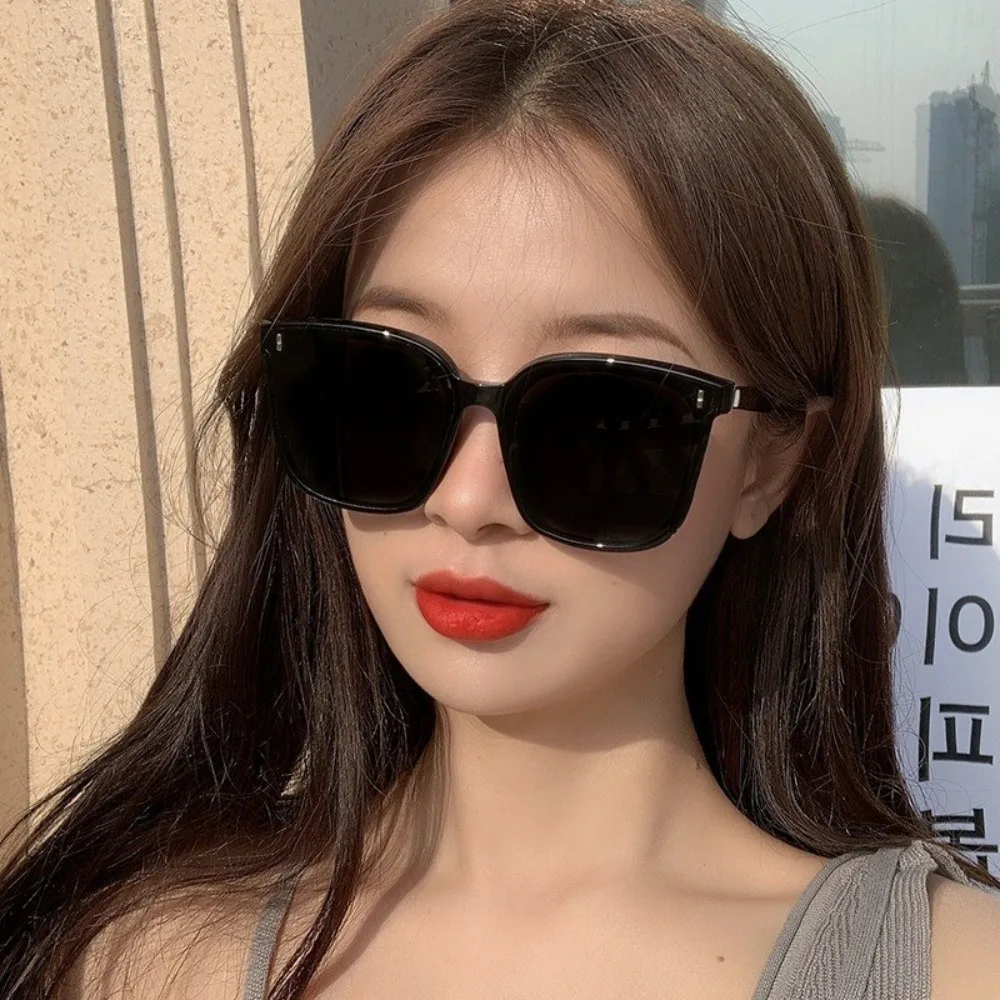 Koreanische Fashion Square Sonnenbrille Frauen Männer Retro Strand Brillen – Detail 2