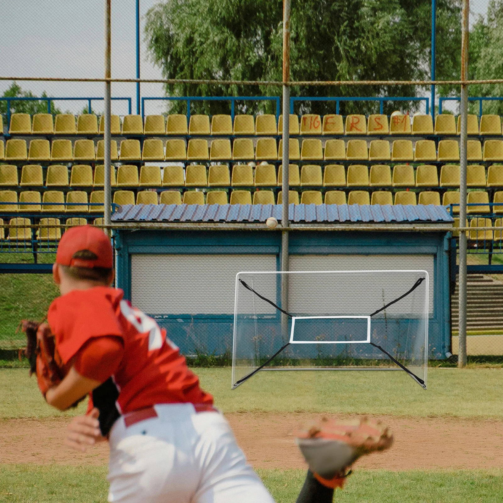 

Baseball Strike Network Batting Targets Replacement Cage Softball Practice Pitching Height Adjustable Training Net Hitting Skill