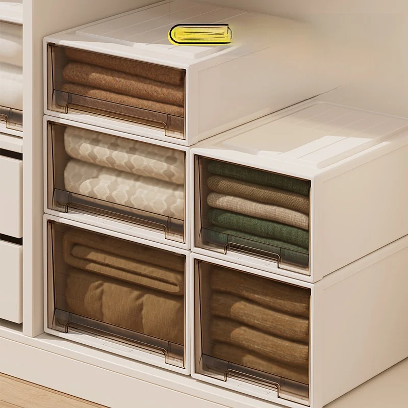 

Утолщенный пластиковый прозрачный органайзер для хранения одежды и вещей для дома, для гардероба и шкафа от DOCOXO