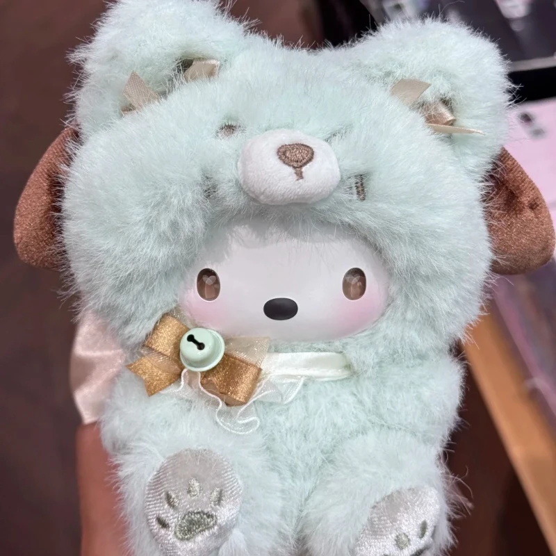 Sanrio Characters Fox Island Blind Box My Melody Plush Pendants Surprise Box  Cinnamoroll Kuromi VinlyAnime Doll Mystery Bag Toy