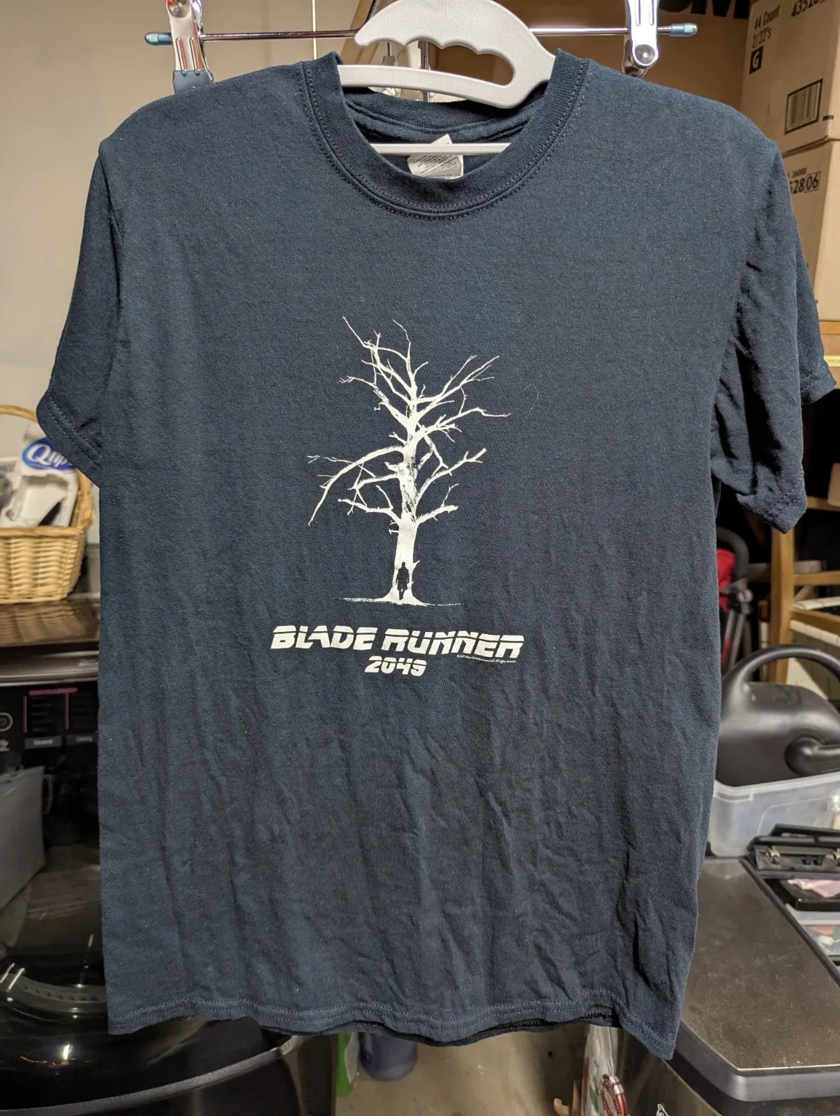 Blade Runner 2049 SDCC 2017 Exclusive Promo T-Shirt Small Black Tree Graphic