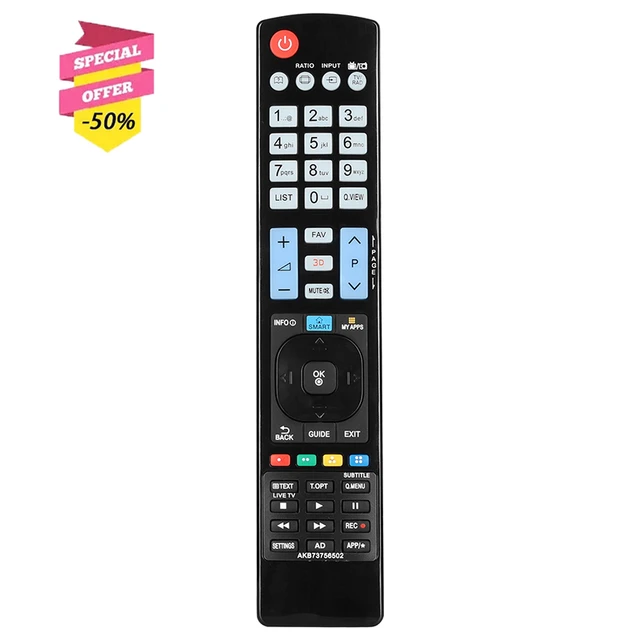 AKB73756502 Remote Control For LG TV 32LB57 32LA620 32LA660 42LA620 42LA640  42LA641 47LA620 47LA640 50LA690 55LA620 55LA640 - AliExpress