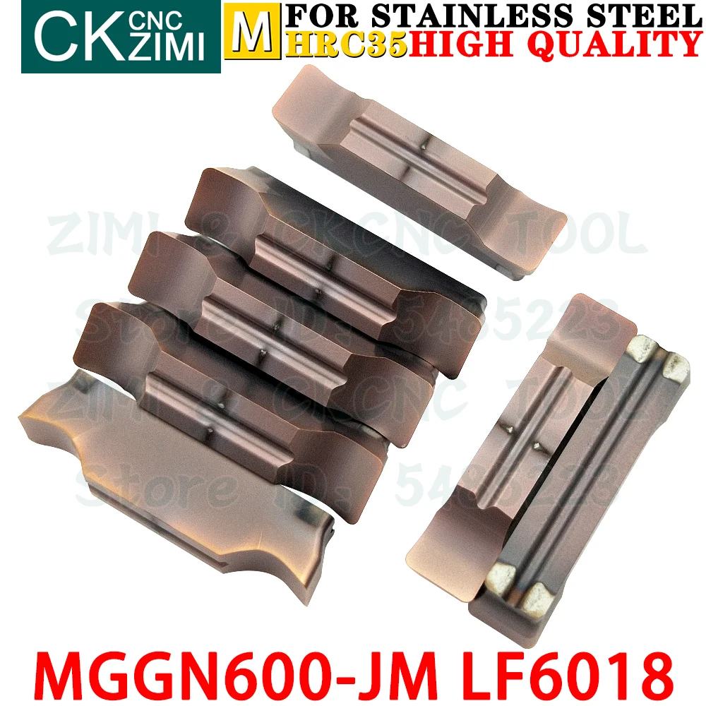 

MGGN600-JM LF6018 MGGN 600 JM LF6018 6 мм тонкое шлифование Твердосплавные пластины Нарезание канавок Пластины инструменты Механический токарный станок с ЧПУ Инструменты для нержавеющей стали MGMN600 MGGN600 JM LF6018