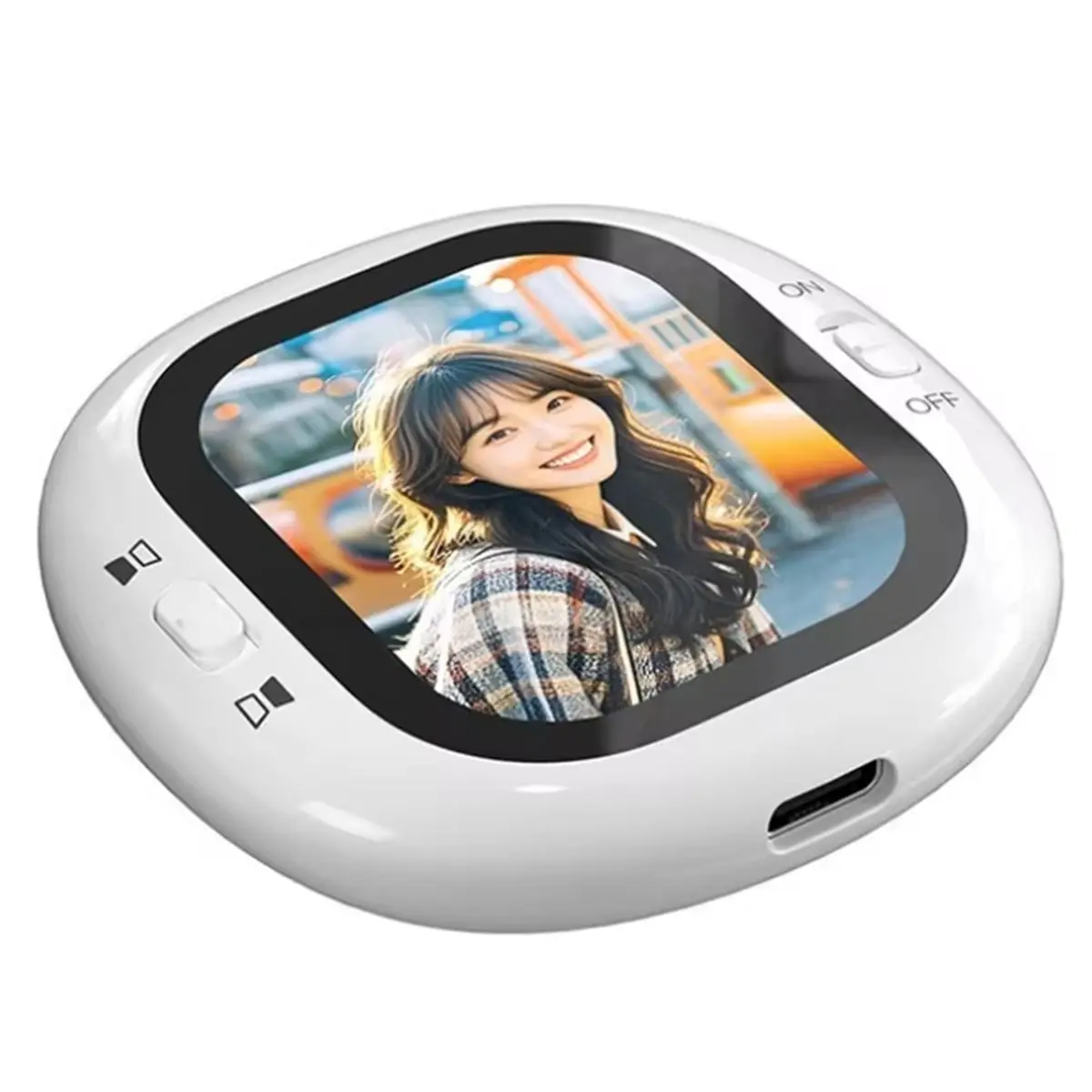A72U Phone Selfie Magnetic Screen Mirror Selfie Screen Mirror for Influencer Live Stream Display Screen Phone Screen Splitter