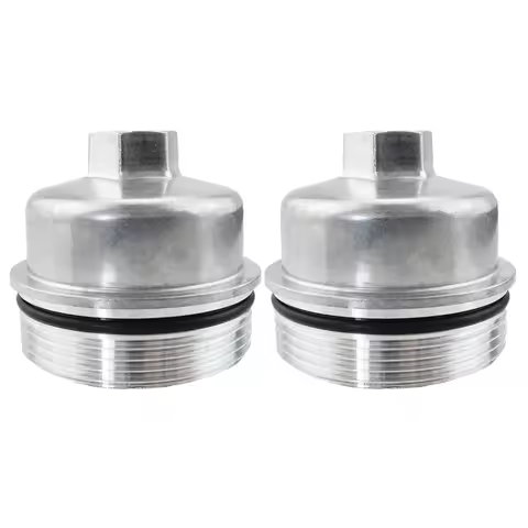 2X Engine Oil Cooler Filter Cap For Chevrolet Chevy Cruze Aveo Sonic Trax Opel Astra Zafira 55353325 55593189 5650963