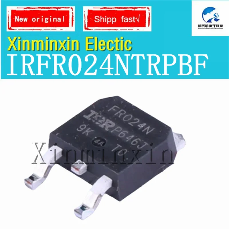 5Pcs/Lot IRFR024NTRPBF FR024N DPAK(TO-252AA) Field Effect Transistor (MOSFET)  IC Chip New Original In Stock