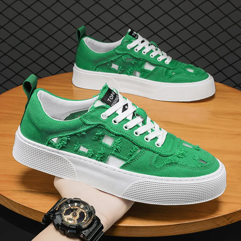 : Sapatos Vulcanizados Masculinos