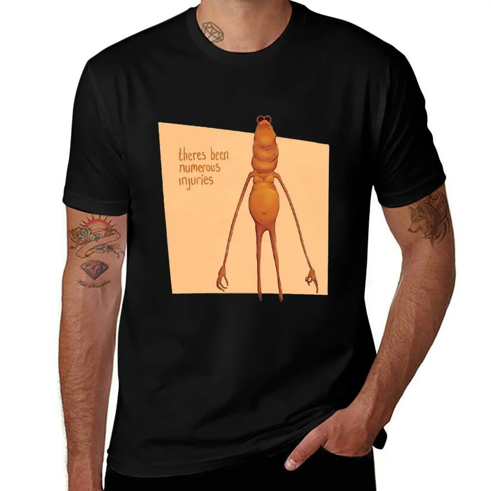 

Theres Been Numerous Injuries Jimbo James Meme T-Shirt blue lock sweat boys animal print summer shirt clothes for men