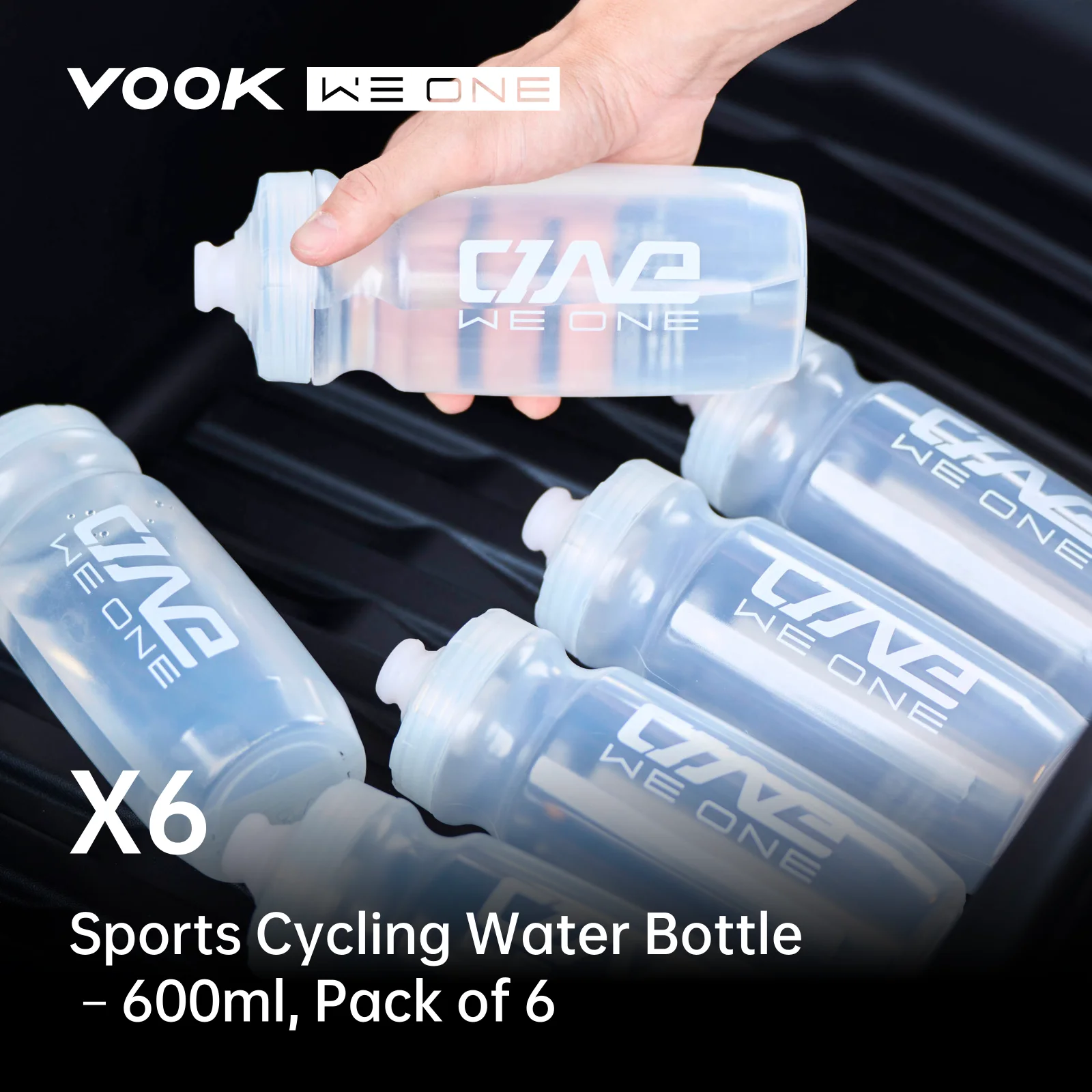 Bidon rowerowy Vook, lekki bid – Mountain Biking Water Bottle recenzja i cena