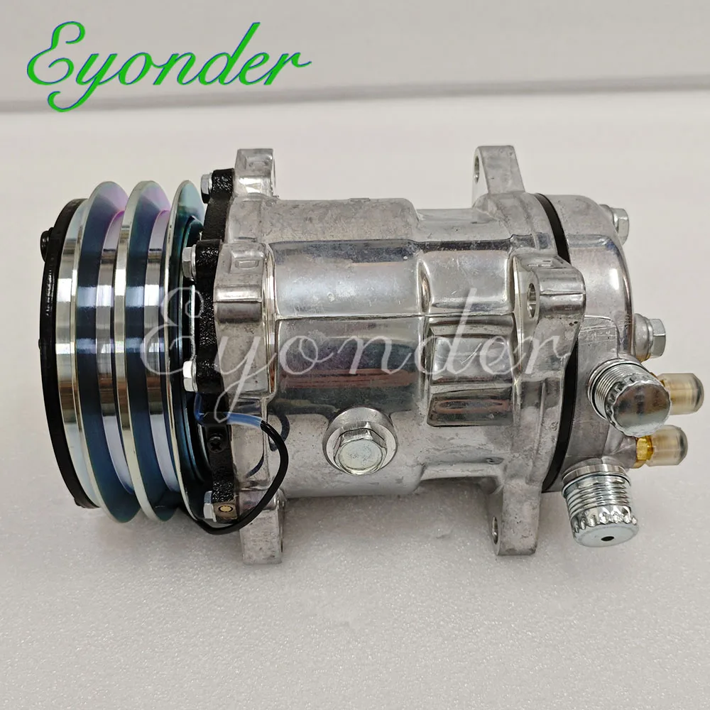 

AC A/C Air Conditioning Compressor for Sanden 508 5S14 12V Opel Calibra 2.0 16v S5305