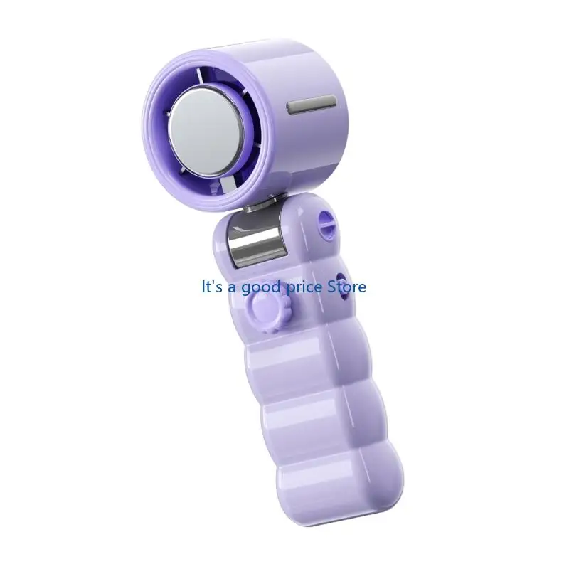  Portable Neck Hanging Fan 4500mAh Battery 18H Running time Foldable Handheld Fan