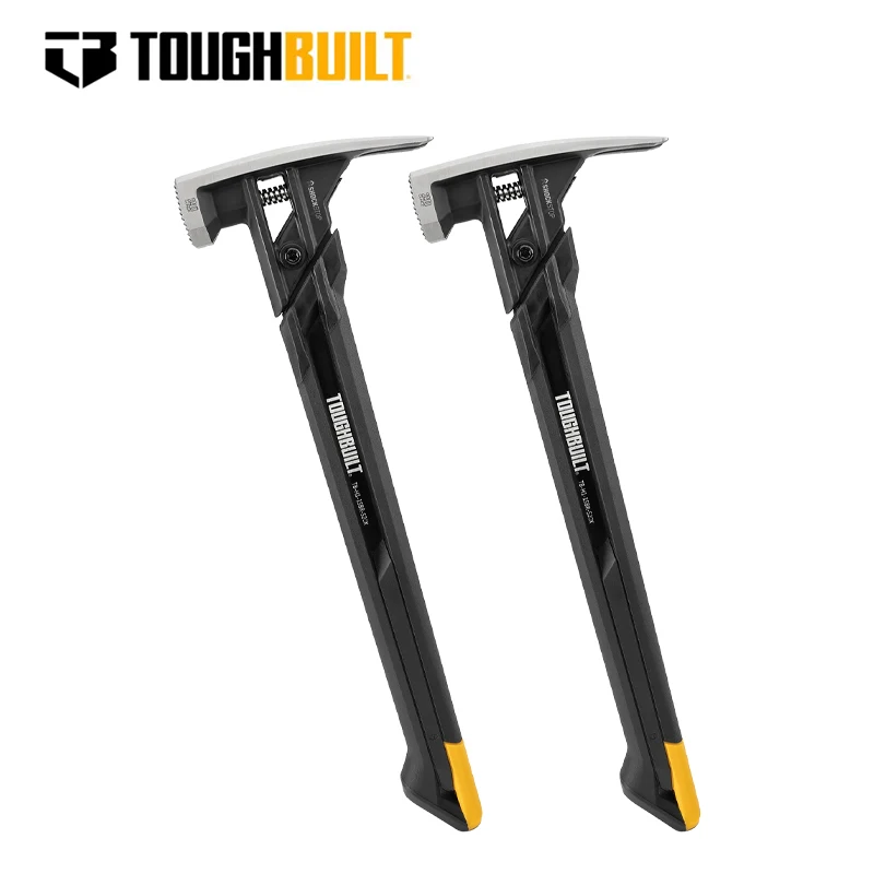 TOUGHBUILT Federdämpfender Hammer, Magnetischer Nagelrillenhammer, Stahlhammer mit Gummigriff TB-H1-1SBR-S20X TB-H1-1SBR-S24X – Detail 6