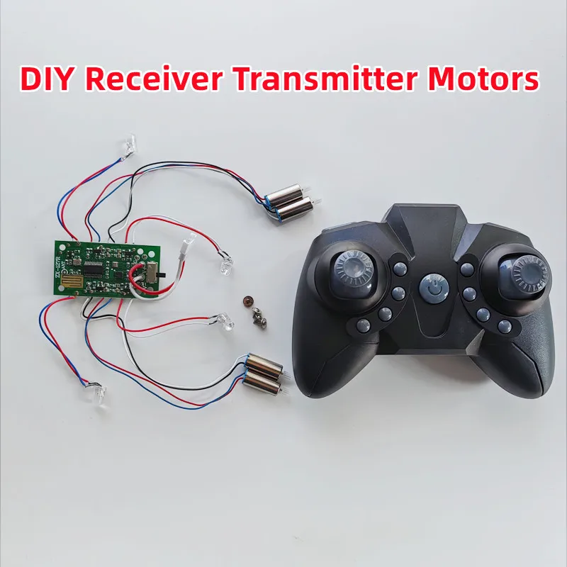 Within Transmitter Controller Receiver 716 Motors 9T Gears LED Light Spare Parts For Radio Control Drone Quadcopter Toys