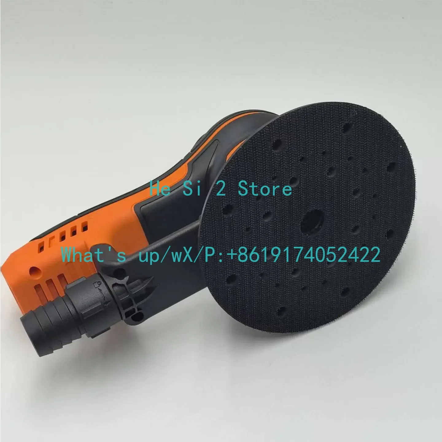 6 inch electric brushless dry grinder, the eccentric distance of the grinding head of the automobile atomic ash grinder is 5mm