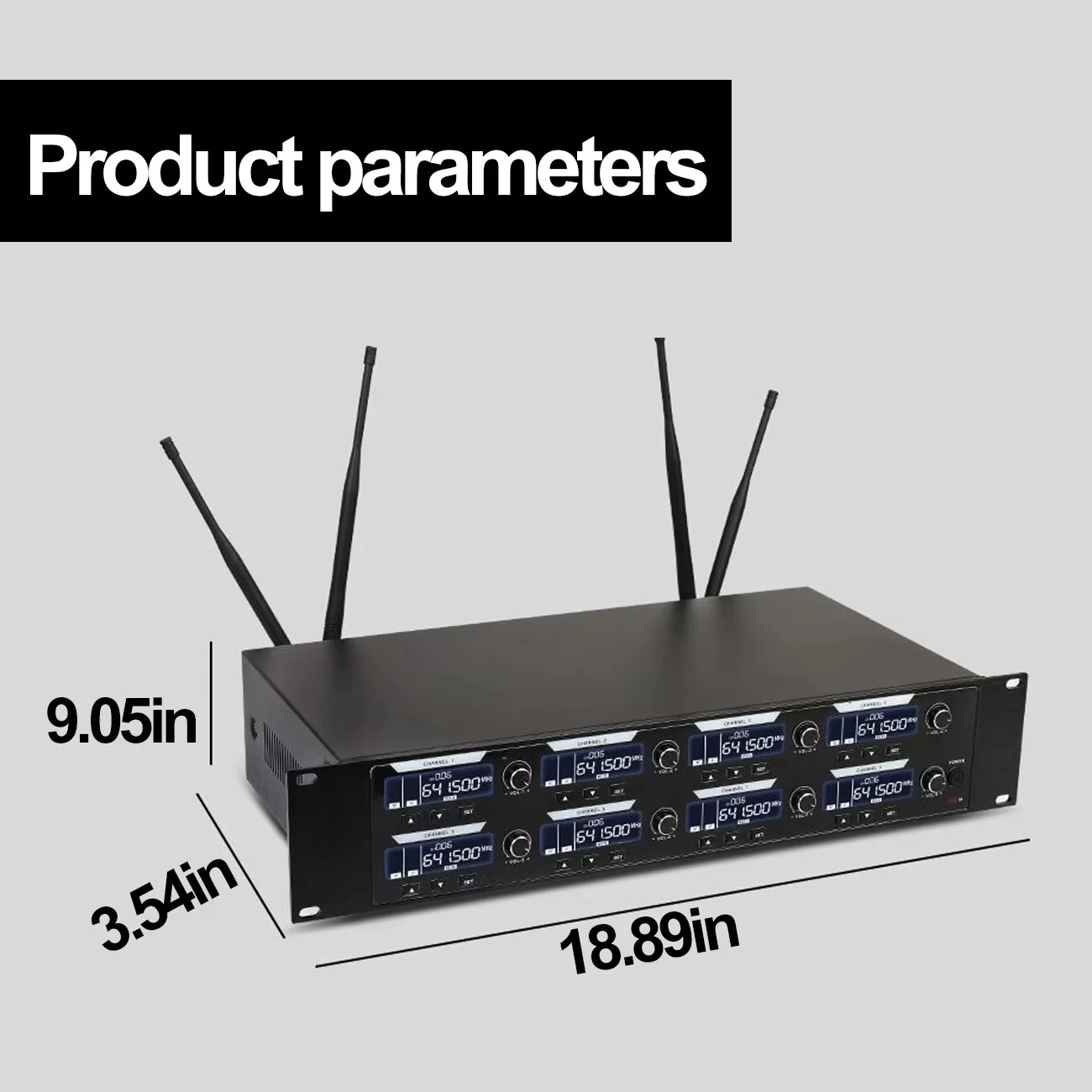 DR998 ميكروفون لاسلكي مكثف لسطح المكتب الاحترافي لغرفة الاجتماعات