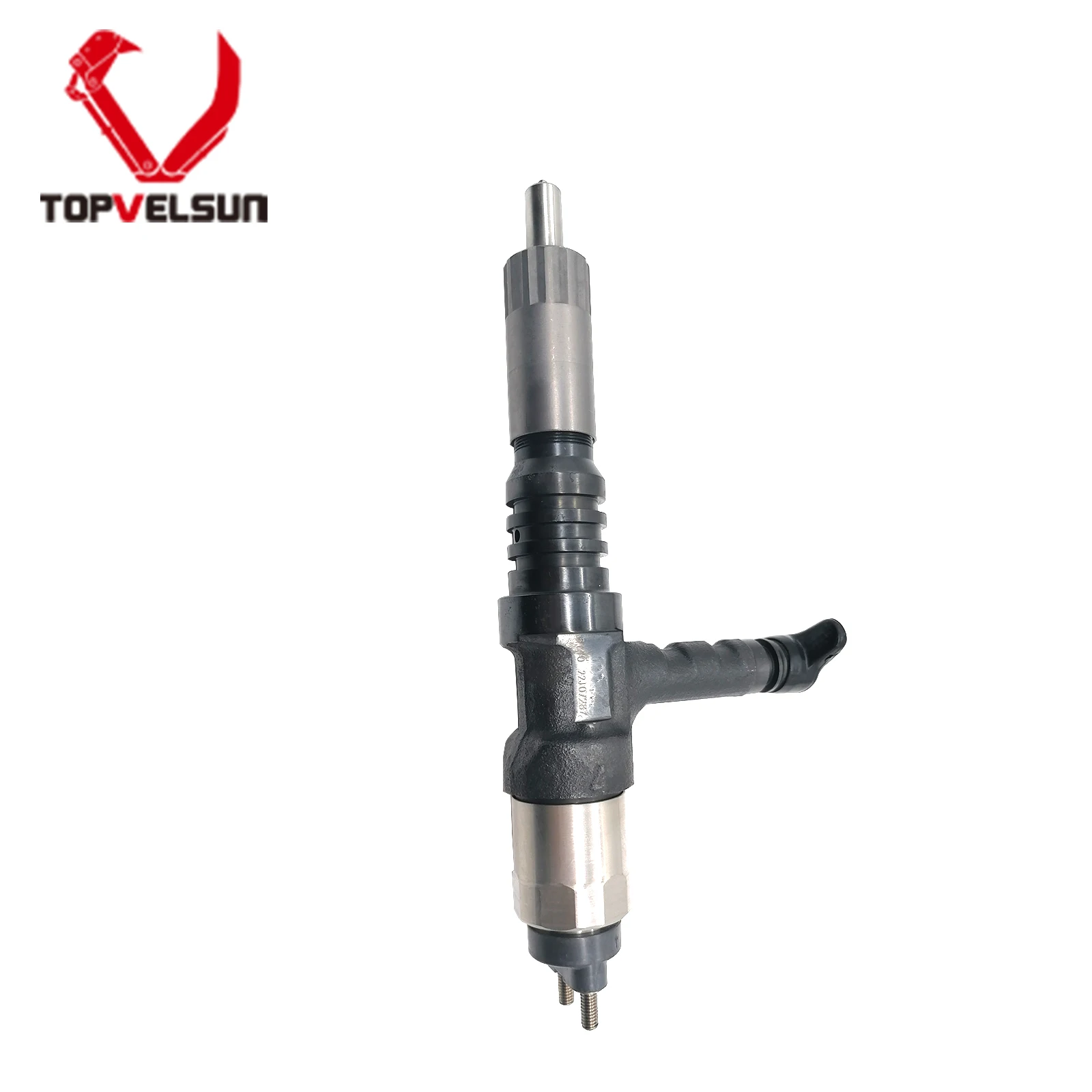 TOPVELSUN 095000-6140 6261-11-3200 Fuel Injector Compatible with Komatsu PC800-8 PC850-8 SAA6D140E-5 Excavator Engine Parts