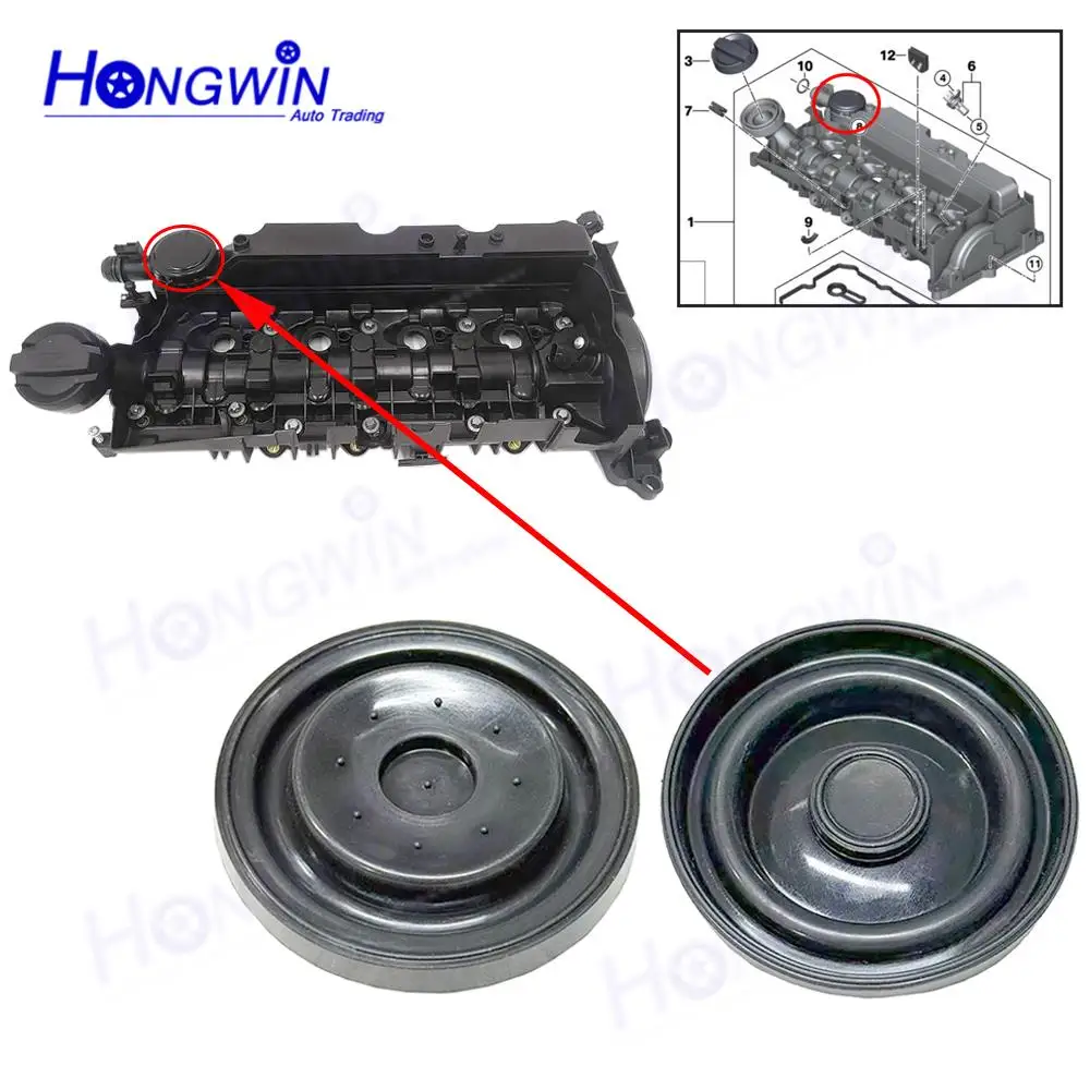 

1PC 11128579962 Engine Valve Cover Membrane For MINI F56 F55 MINI Clubman F54 Cabrio F57 11128579960 50012970 50019565