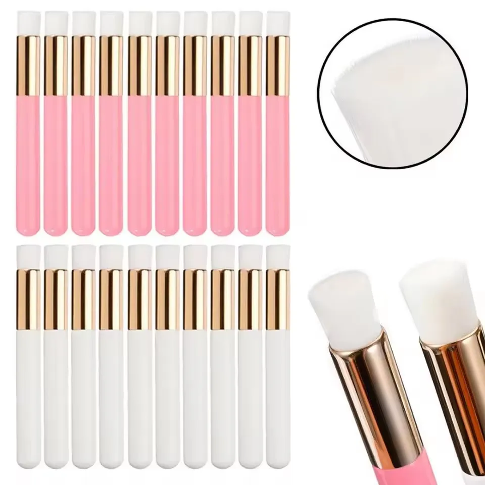 Zachte haren Wimperreinigingsborstel Dual-Ended Peel Off Design Lash Shampoo Borstel Ergonomisch handvat Compact formaat