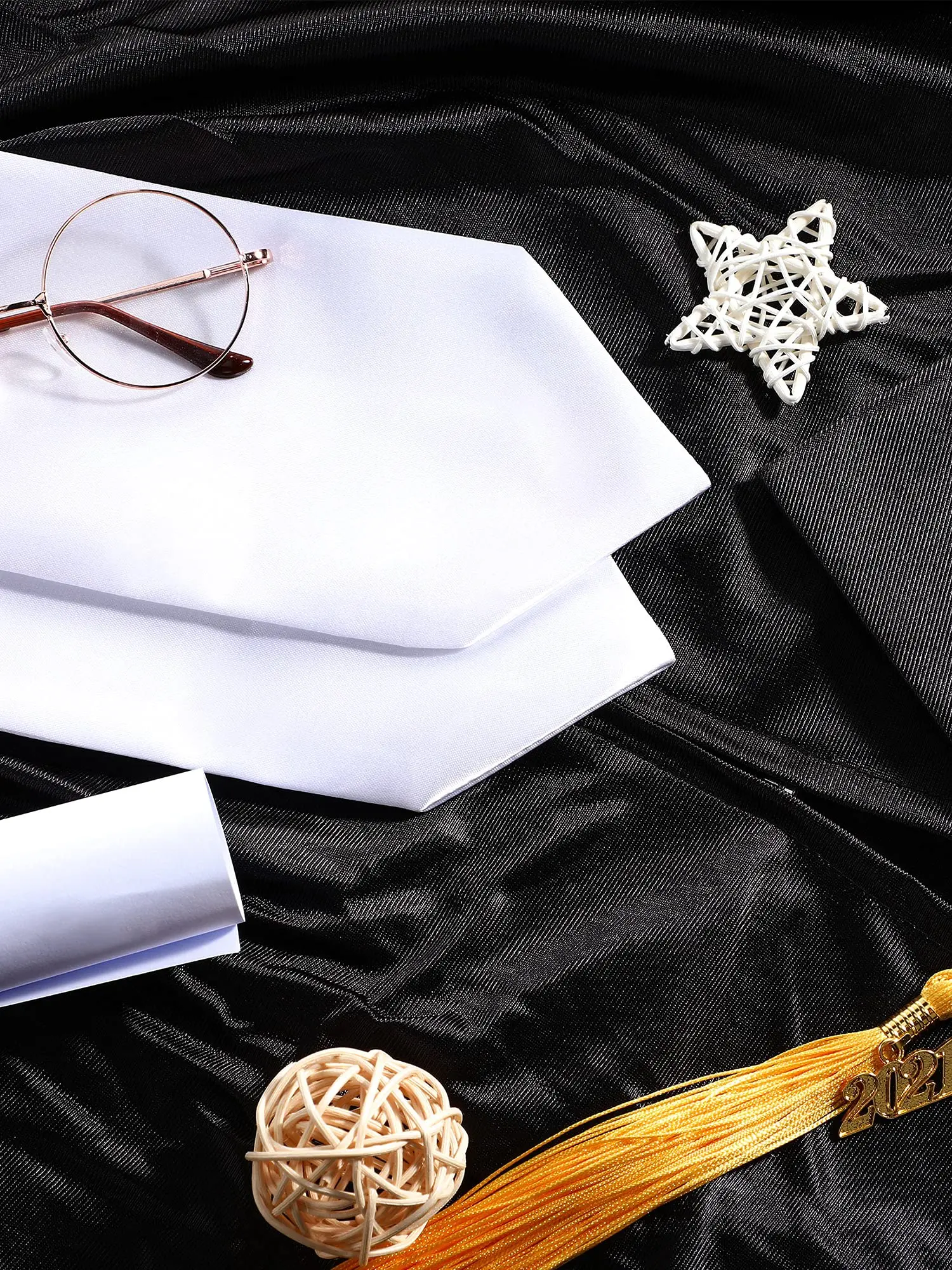 6 Pieces Graduation Stole Sash Class of 2026 Unisex Adult Honor Stole Sublimation Congrats Grad Sash 62 Inch Unisex Adult Plain